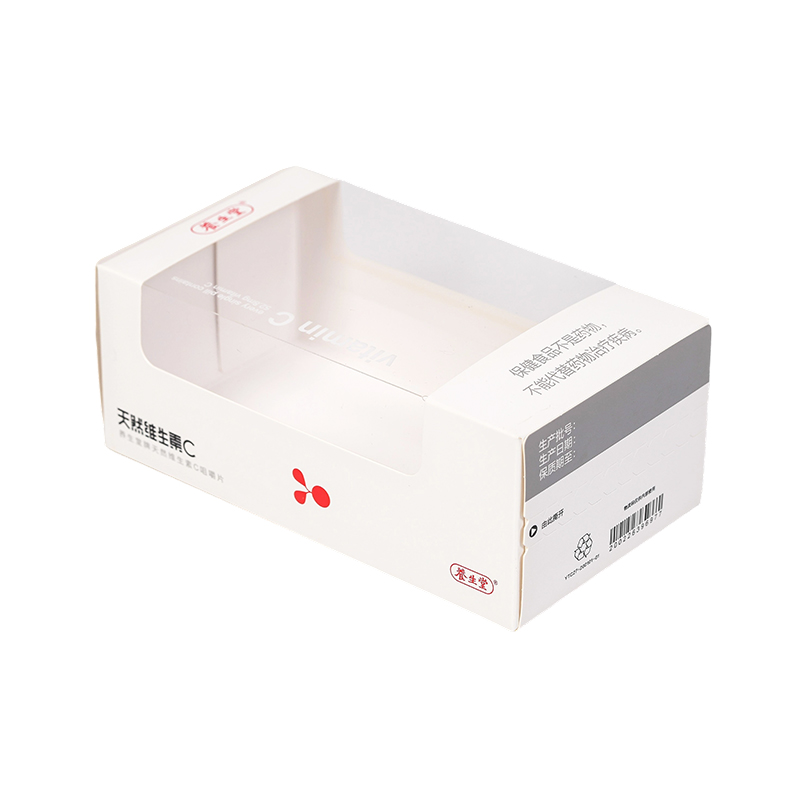 350g alba card color printing transparent fenestra packaging lobortis cum securitatem Cod