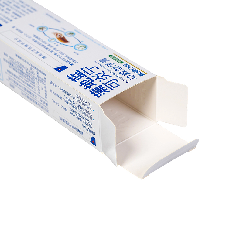 350g Alba Card UV printing Daily necessitatibus charta packaging, toothpaste packaging arca archa