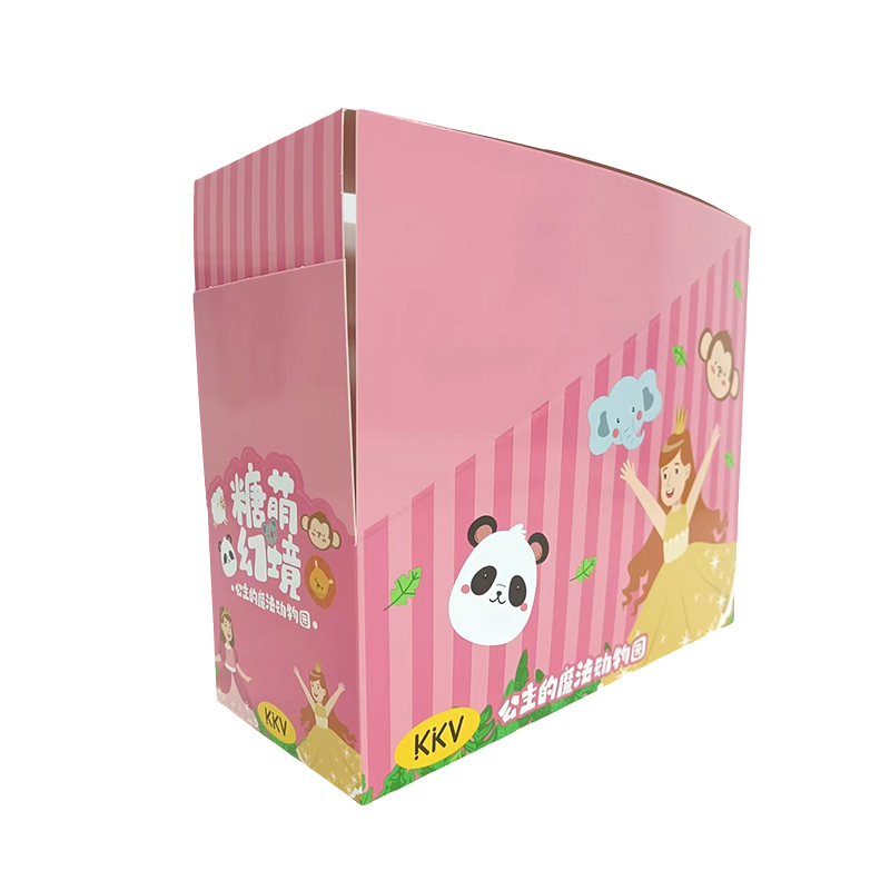 400g Alba Card excudendi et rursus Pellentesque film, lollipop PDQ paper ostentationem arca archa
